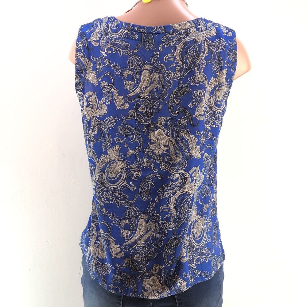 Talbots Blouse  Sleeveless - Picture 3 of 15